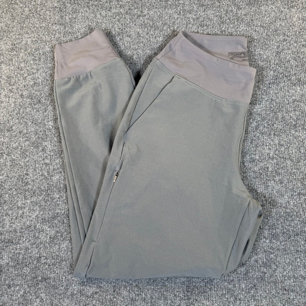 Patagonia Happy Hike Studio Pants Noble Grey Joggers 21218 FA22 Womens XS